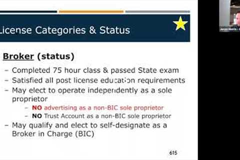 Real Estate Licensing Law and Rules in North Carolina Part 2