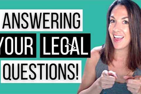 LLCs, Trademarks, & More! Business Lawyer Responding to Your Comments