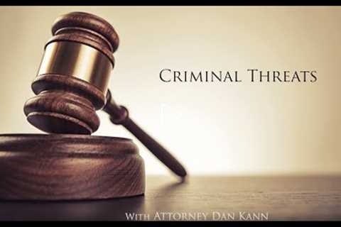 California Criminal Threats Law