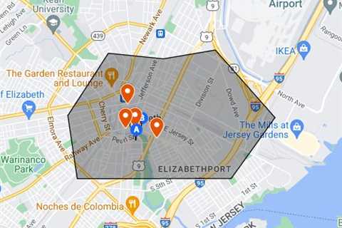 Abogado de Lesiones Personales en Elizabeth NJ - Google My Maps