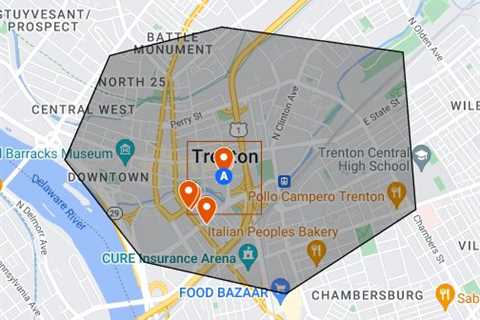 Abogados de accidentes de trabajo en Trenton, NJ - Google My Maps