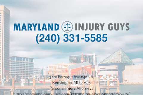 Car Accident Lawyers Kensington, MD - Maryland Injury Guys