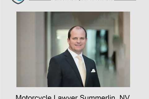 Motorcycle Lawyer Summerlin, NV