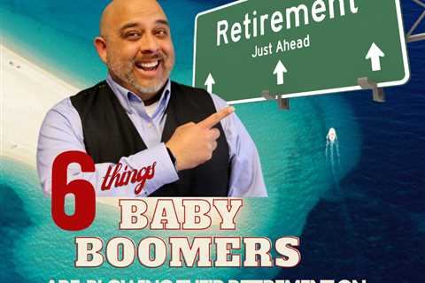 6 Things Baby Boomers are Blowing Their Retirement On