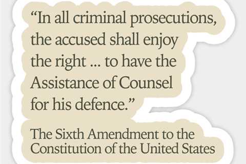 The 34th Amendment Right to Counsel