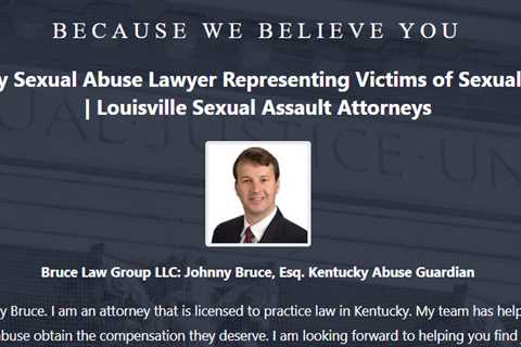 Sexual Assault Lawyer Johnny Bruce Louisville, KY