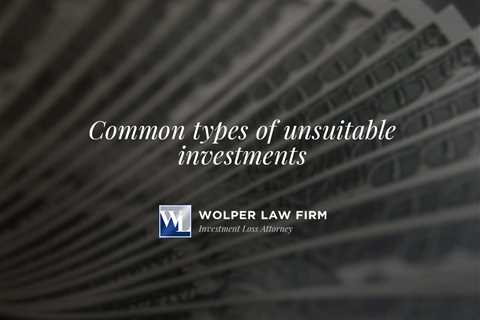 Common Types of Unsuitable Investments and How to Avoid Them