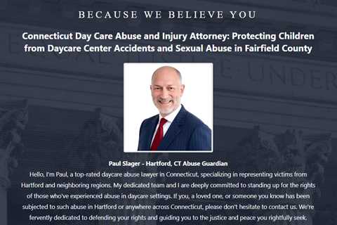 Daycare Sexual Abuse Lawyer Paul Slager Hartford, CT