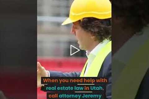 Provo UT Construction Lawyer Jeremy Eveland (801) 613-1472