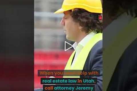 La Verkin UT Construction Lawyer Jeremy Eveland (801) 613-1472