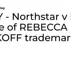 SDNY – Northstar v ICON re use of REBECCA MINKOFF trademark