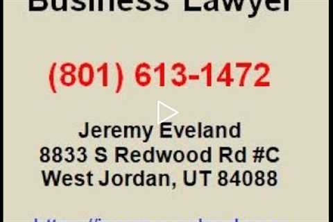 Brigham City UT Business Sale Attorney (801) 613-1472