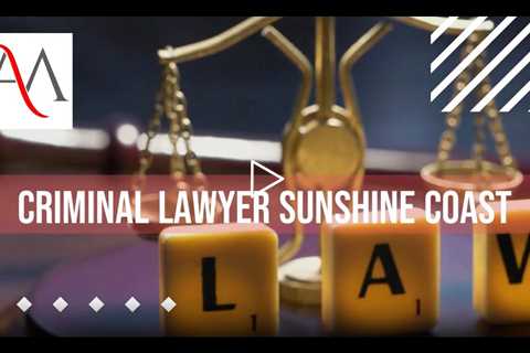 Criminal Lawyer Sunshine Coast - Alex Mandry Legal Group