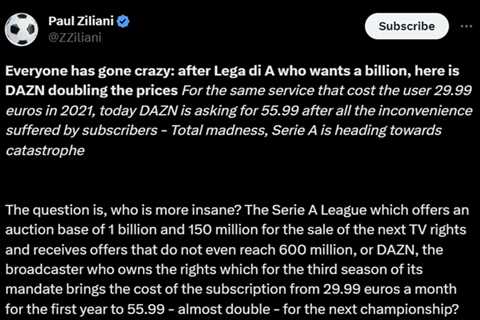 Piracy Law “Will Wipe Out” ISPs as Fans Vent Fury Over DAZN Price Hikes