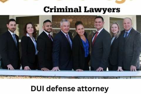 DUI defense attorney Vista, CA