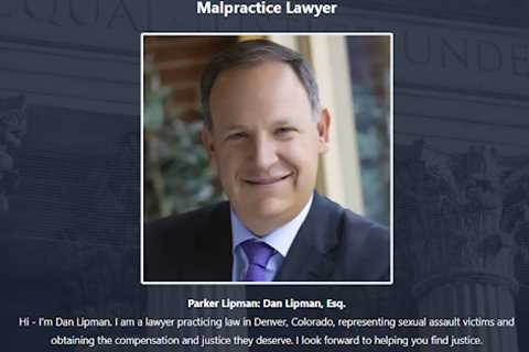 Psychiatrist Abuse Lawyer Dan Lipman Colorado - Abuse Guardian