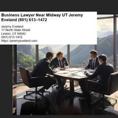 Business Lawyer Near Midway UT Jeremy Eveland (801) 613–1472