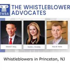 Whistleblowers in Princeton, NJ