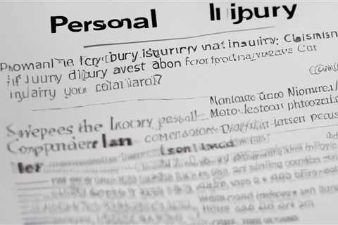 Personal Injury Claims: What You Need To Know About Compensation