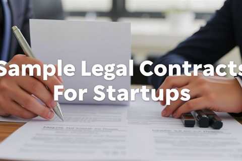 Sample Legal Contracts For Startups — Lawyer Jeremy Eveland (801) 613–1472