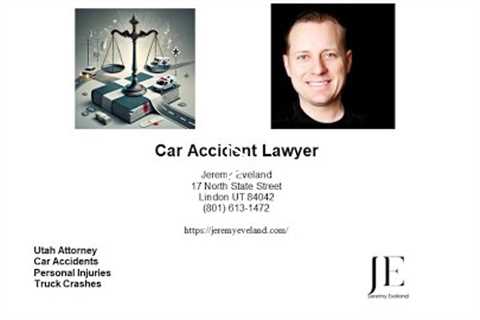 Plain City UT Slip and Fall Injury Attorney Jeremy Eveland (801) 613-1472