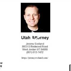 Real Estate Lawyer Salt Lake City UT 84139 - Jeremy Eveland