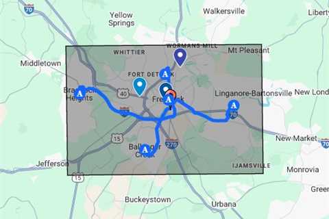 Accident Lawyers Frederick, MD - Google My Maps