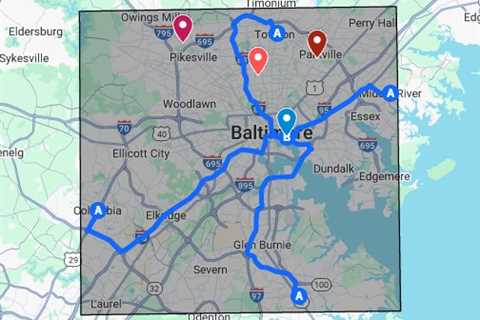 Bus accident attorney Baltimore, MD - Google My Maps