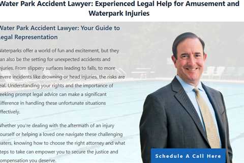 Water park injury lawyer - Michael Haggard
