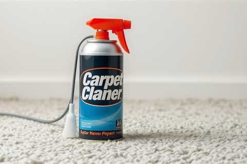 Carpet Cleaner In Spray Can