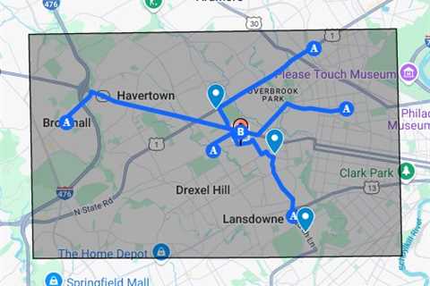 Injury attorney Delaware County PA - Google My Maps