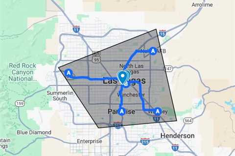 Las Vegas personal injury lawyers - Google My Maps