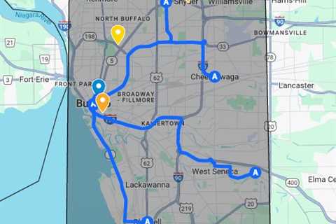 Uber Lyft Injury Lawyer Buffalo, NY - Google My Maps