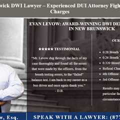 New Brunswick DWI Lawyer