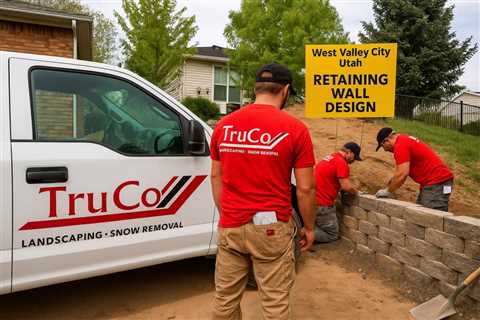 West Valley City Utah Retaining Wall Design