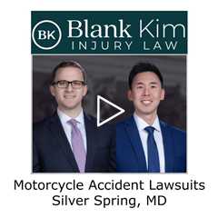Motorcycle Accident Lawsuits Silver Spring, MD - Blank Kim Injury Law