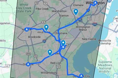 Pedestrian Accident Lawsuits Bear, DE - Google My Maps