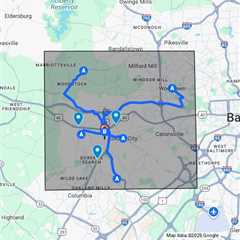 Bicycle accident lawsuits Ellicott City, MD - Google My Maps