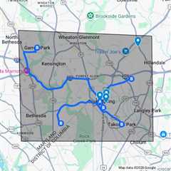 Pedestrian Accident Lawsuits Silver Spring, MD - Google My Maps