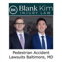Pedestrian Accident Lawsuits Baltimore, MD