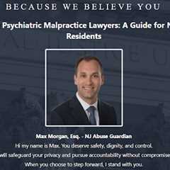 Psychiatrist Abuse Lawyer NJ Max Morgan · Friday, Jan 16 📸
