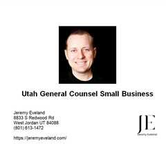 Utah General Counsel Small Business